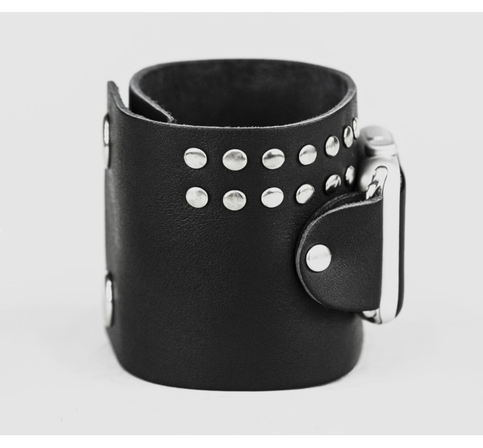 широкий Шкіряний ремінець для Apple Watch серії 3 4 5 6 7 8 9 SE Ultra Ultra 2 38 40 41 42 44 45 49 мм, 1070 