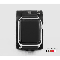 Шкіряний ремінець для Apple Watch серії 3 4 5 6 7 8 9 SE Ultra Ultra 2 та корпусу 38 40 41 42 44 45 49 мм, 1071