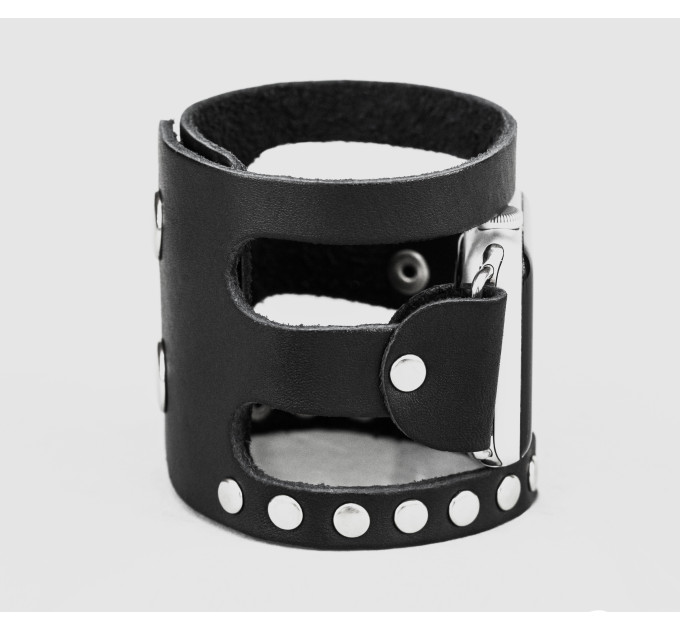 Шкіряний ремінець для Apple Watch серії 3 4 5 6 7 8 9 SE Ultra Ultra 2 та корпусу 38 40 41 42 44 45 49 мм, 1080