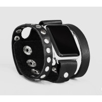 Шкіряний ремінець для Apple Watch серії 3 4 5 6 7 8 9 SE Ultra Ultra 2 та корпусу 38 40 41 42 44 45 49 мм, 1080