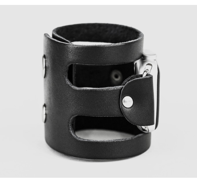 Шкіряний ремінець для Apple Watch серії 3 4 5 6 7 8 9 SE Ultra Ultra 2 та корпусу 38 40 41 42 44 45 49 мм, 1081