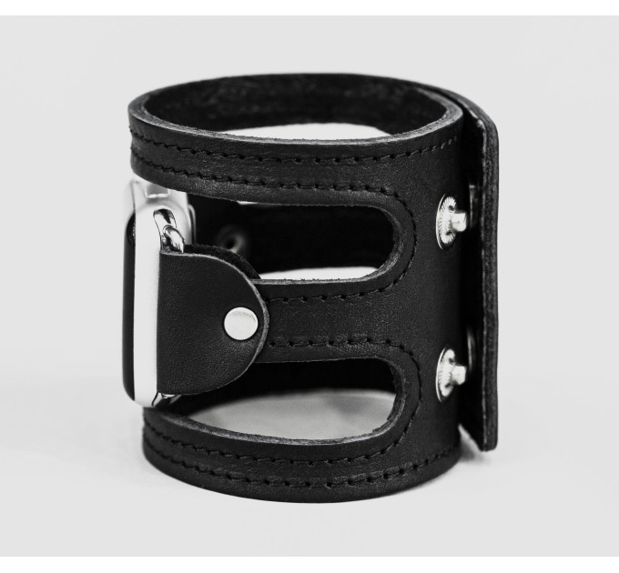 Шкіряний ремінець для Apple Watch серії 3 4 5 6 7 8 9 SE Ultra Ultra 2 та корпусу 38 40 41 42 44 45 49 мм, 1081ст