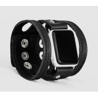 Шкіряний ремінець для Apple Watch серії 3 4 5 6 7 8 9 SE Ultra Ultra 2 та корпусу 38 40 41 42 44 45 49 мм, 1081ст