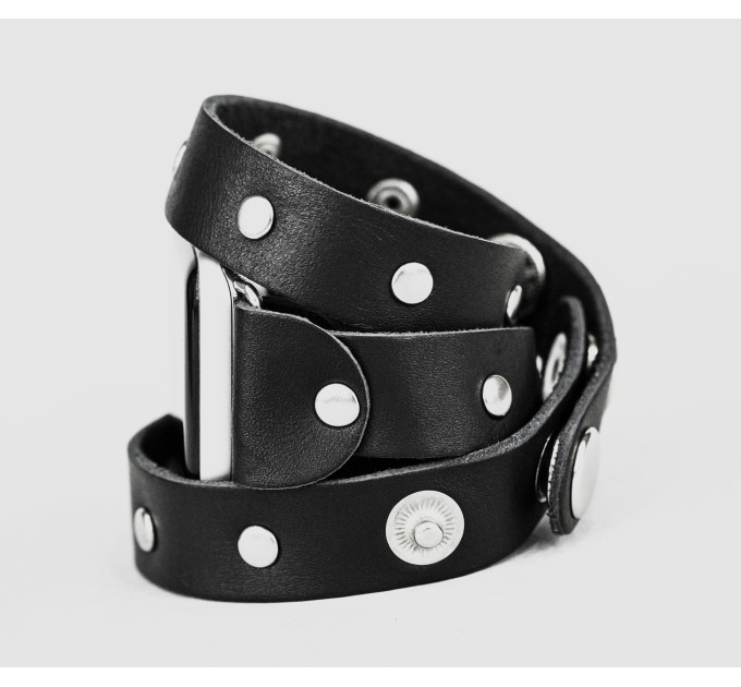 Шкіряний ремінець для Apple Watch серії 3 4 5 6 7 8 9 SE Ultra Ultra 2 38 40 41 42 44 45 49 мм, 1090