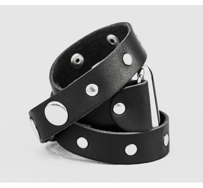 Шкіряний ремінець для Apple Watch серії 3 4 5 6 7 8 9 SE Ultra Ultra 2 38 40 41 42 44 45 49 мм, 1090