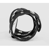 Шкіряний ремінець для Apple Watch серії 3 4 5 6 7 8 9 SE Ultra Ultra 2 38 40 41 42 44 45 49 мм, 1090ст