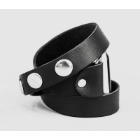 Шкіряний ремінець для Apple Watch серії 3 4 5 6 7 8 9 SE Ultra Ultra 2 38 40 41 42 44 45 49 мм, 1095