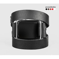 Шкіряний ремінець для Apple Watch серії 3 4 5 6 7 8 9 SE Ultra Ultra 2 38 40 41 42 44 45 49 мм, 1095