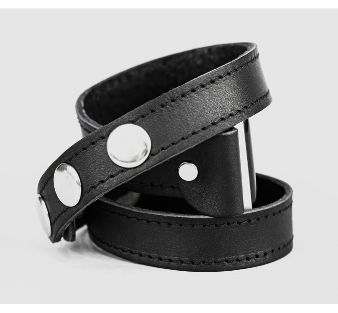 Шкіряний ремінець для Apple Watch серії 3 4 5 6 7 8 9 SE Ultra Ultra 2 38 40 41 42 44 45 49 мм, 1095ст