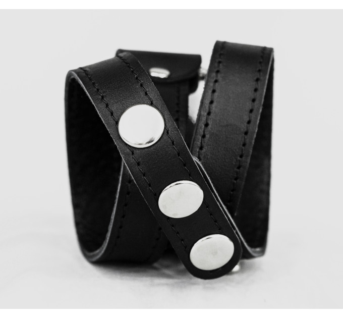 Шкіряний ремінець для Apple Watch серії 3 4 5 6 7 8 9 SE Ultra Ultra 2 38 40 41 42 44 45 49 мм, 1095ст