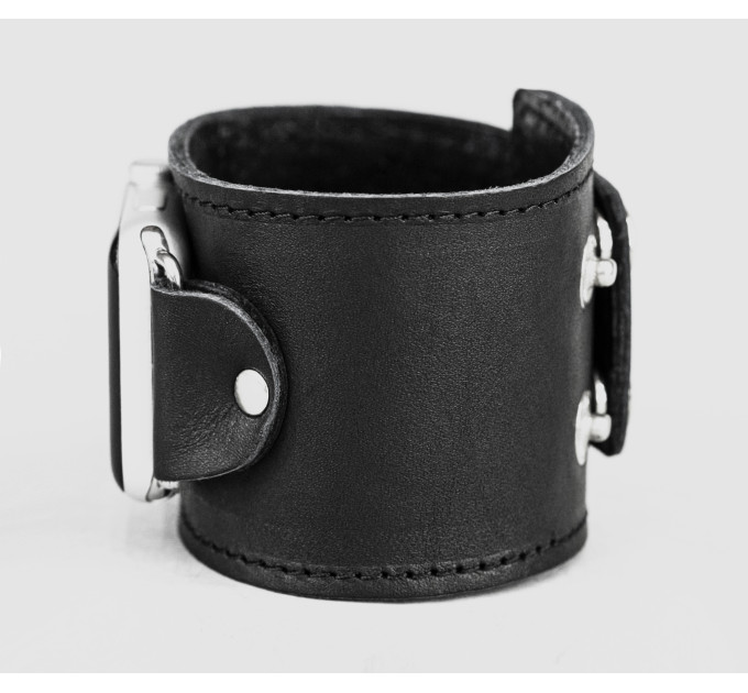 Шкіряний ремінець для Apple Watch серії 3 4 5 6 7 8 9 SE Ultra Ultra 2 та корпусу 38 40 41 42 44 45 49 мм, 1105ст