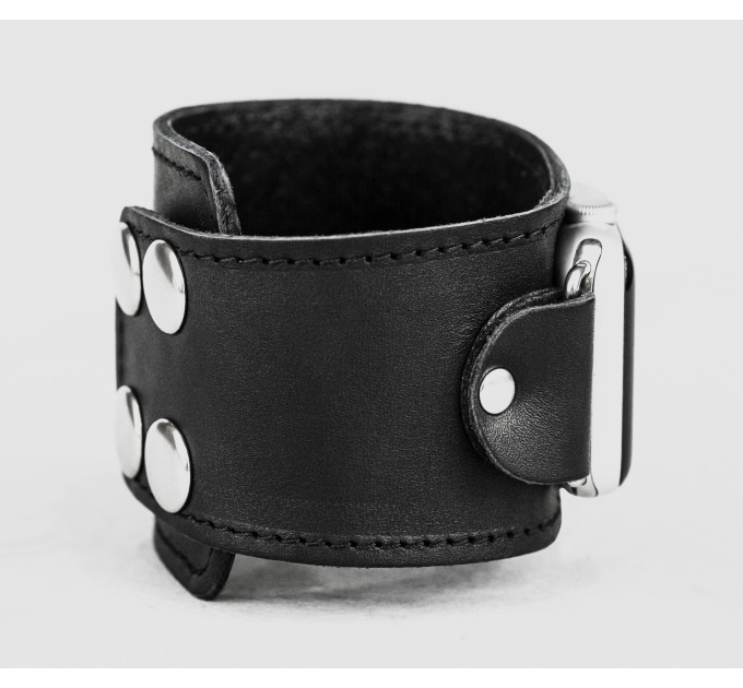 Шкіряний ремінець для Apple Watch серії 3 4 5 6 7 8 9 SE Ultra Ultra 2 та корпусу 38 40 41 42 44 45 49 мм, 1105ст