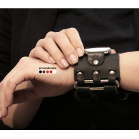 Шкіряний ремінець для Apple Watch серії 3 4 5 6 7 8 9 SE Ultra Ultra 2 та корпусу 38 40 41 42 44 45 49 мм, 1107