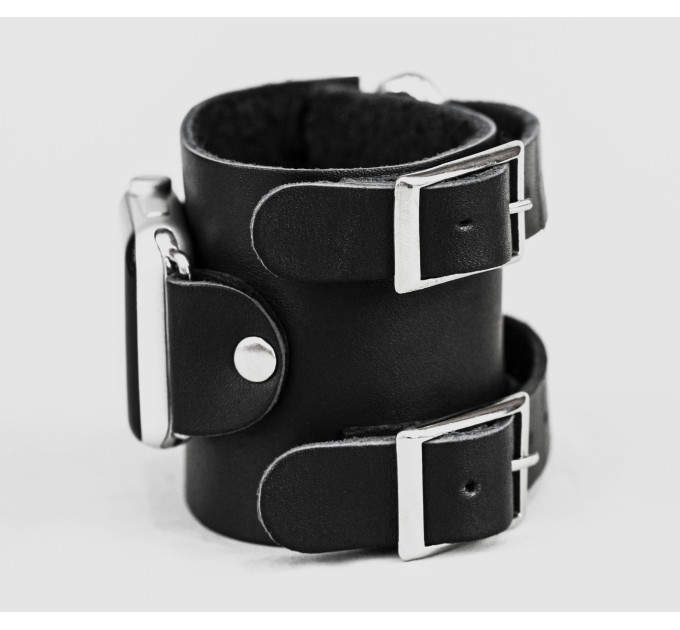 Шкіряний ремінець для Apple Watch серії 3 4 5 6 7 8 9 SE Ultra Ultra 2 та корпусу 38 40 41 42 44 45 49 мм, 1107