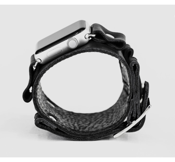 Шкіряний ремінець для Apple Watch серії 3 4 5 6 7 8 9 SE Ultra Ultra 2 та корпусу 38 40 41 42 44 45 49 мм, 1160ст