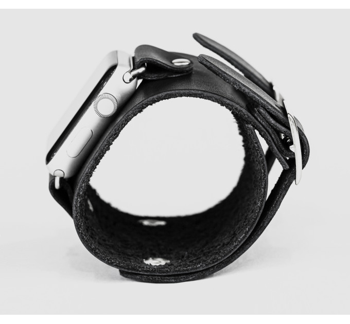 Шкіряний ремінець для Apple Watch серії 3 4 5 6 7 8 9 SE Ultra Ultra 2 та корпусу 38 40 41 42 44 45 49 мм, 1200