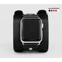 Шкіряний ремінець для Apple Watch серії 3 4 5 6 7 8 9 SE Ultra Ultra 2 та корпусу 38 40 41 42 44 45 49 мм, 1200