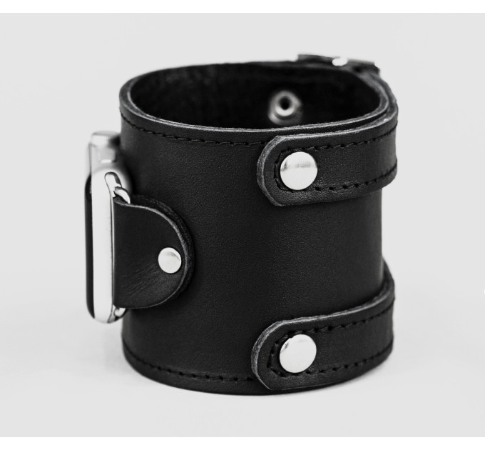 Шкіряний ремінець для Apple Watch серії 3 4 5 6 7 8 9 SE Ultra Ultra 2 та корпусу 38 40 41 42 44 45 49 мм, 1200ст