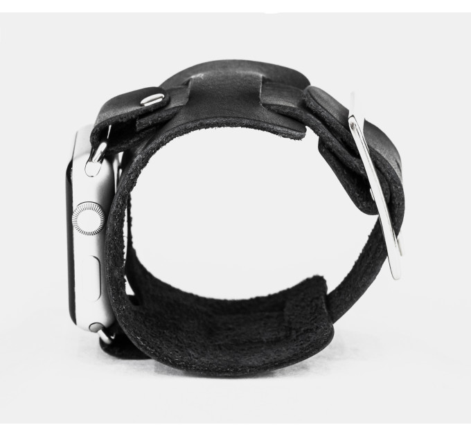 Шкіряний ремінець для Apple Watch серії 3 4 5 6 7 8 9 SE Ultra Ultra 2 та корпусу 38 40 41 42 44 45 49 мм, 1230