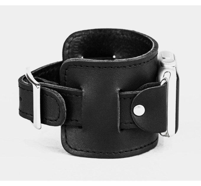 Шкіряний ремінець для Apple Watch серії 3 4 5 6 7 8 9 SE Ultra Ultra 2 та корпусу 38 40 41 42 44 45 49 мм, 1230ст