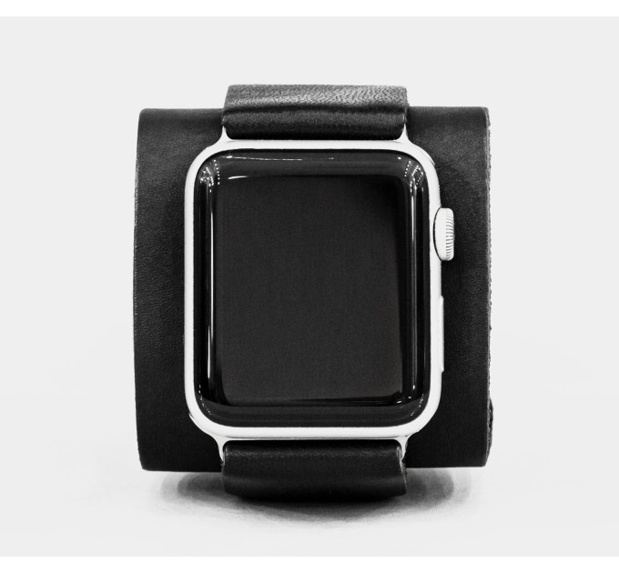 Шкіряний ремінець для Apple Watch серії 3 4 5 6 7 8 9 SE Ultra Ultra 2 та корпусу 38 40 41 42 44 45 49 мм, 1235