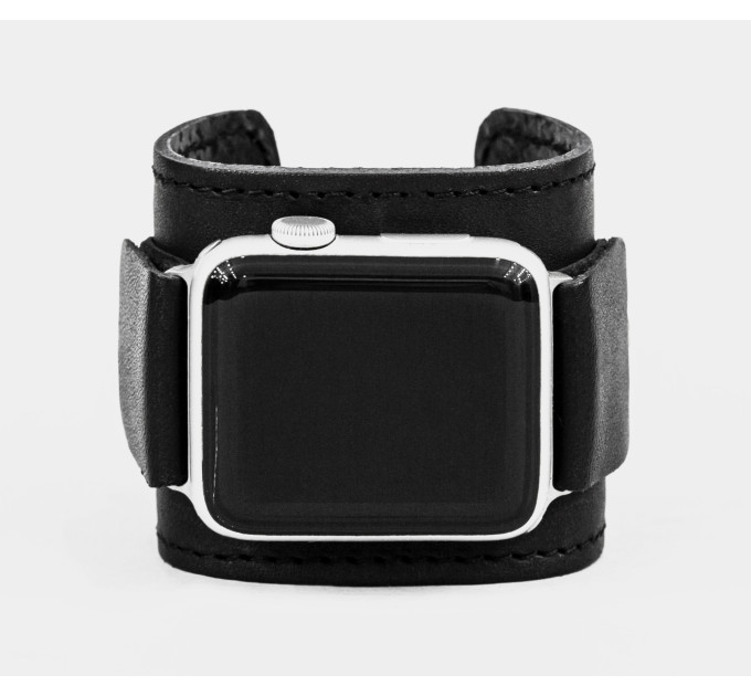 Шкіряний ремінець для Apple Watch серії 3 4 5 6 7 8 9 SE Ultra Ultra 2 та корпусу 38 40 41 42 44 45 49 мм, 1235ст