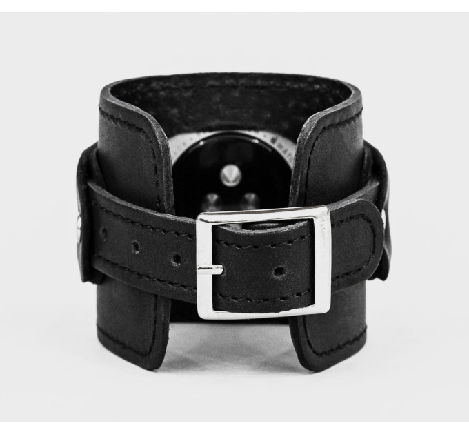 Шкіряний ремінець для Apple Watch серії 3 4 5 6 7 8 9 SE Ultra Ultra 2 та корпусу 38 40 41 42 44 45 49 мм, 1235ст