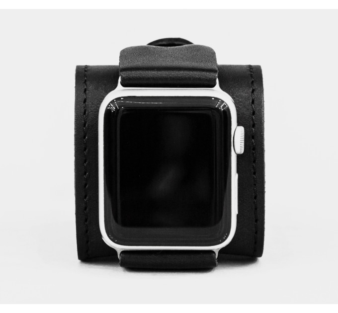 Шкіряний ремінець для Apple Watch серії 3 4 5 6 7 8 9 SE Ultra Ultra 2 та корпусу 38 40 41 42 44 45 49 мм, 1235ст