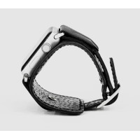 Шкіряний ремінець для Apple Watch серії 3 4 5 6 7 8 9 SE Ultra Ultra 2 та корпусу 38 40 41 42 44 45 49 мм, 1235ст