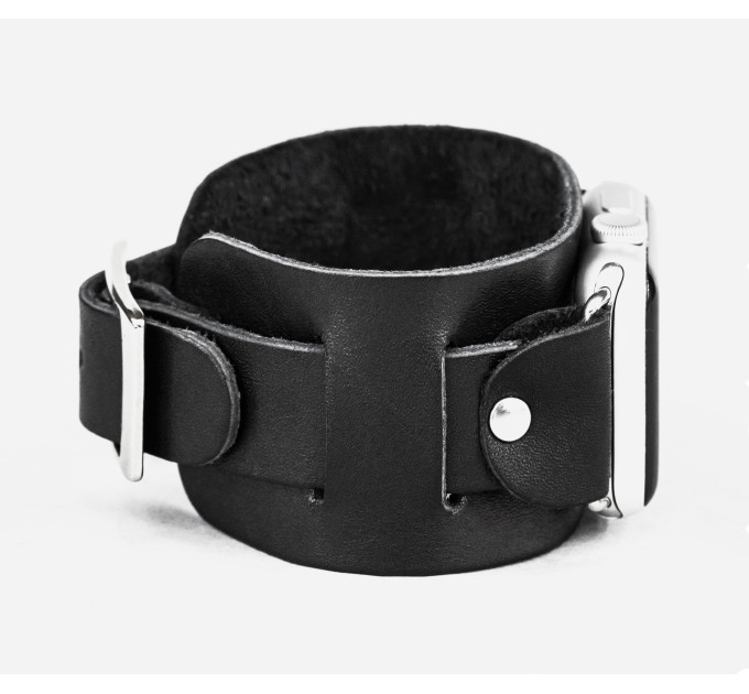 Шкіряний ремінець для Apple Watch серії 3 4 5 6 7 8 9 SE Ultra Ultra 2 та корпусу 38 40 41 42 44 45 49 мм, 1240