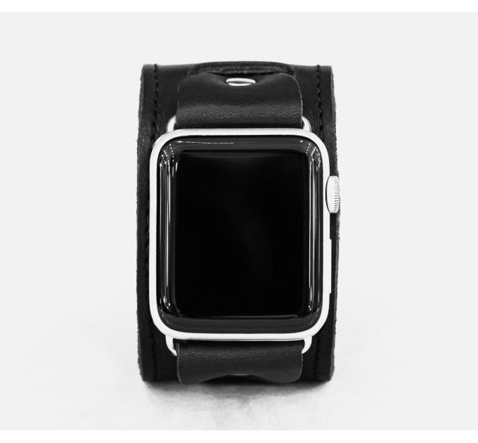 Шкіряний ремінець для Apple Watch серії 3 4 5 6 7 8 9 SE Ultra Ultra 2 та корпусу 38 40 41 42 44 45 49 мм, 1240ст