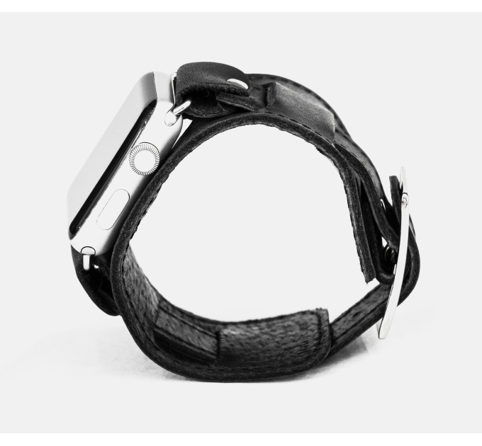 Шкіряний ремінець для Apple Watch серії 3 4 5 6 7 8 9 SE Ultra Ultra 2 та корпусу 38 40 41 42 44 45 49 мм, 1240ст