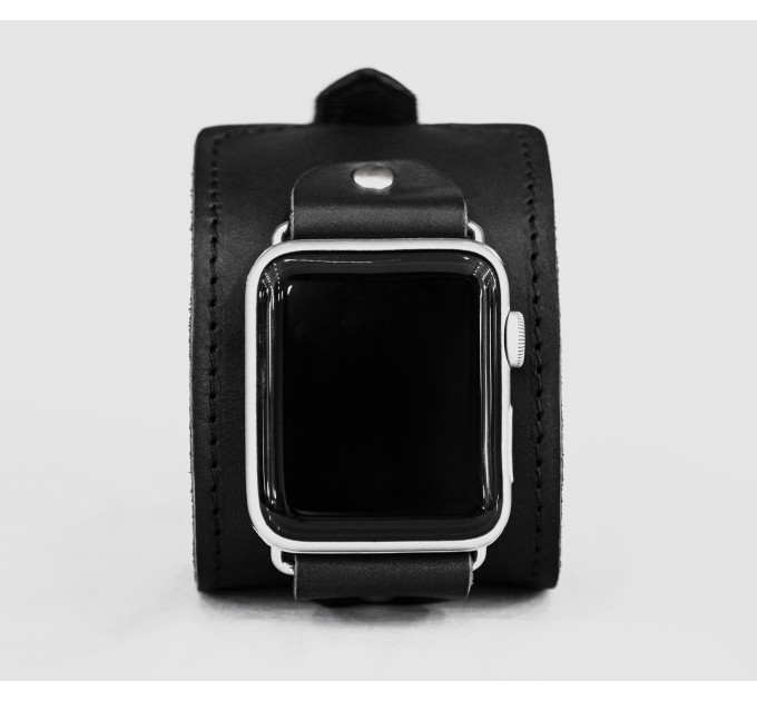 Шкіряний ремінець для Apple Watch серії 3 4 5 6 7 8 9 SE Ultra Ultra 2 та корпусу 38 40 41 42 44 45 49 мм, 1310ст