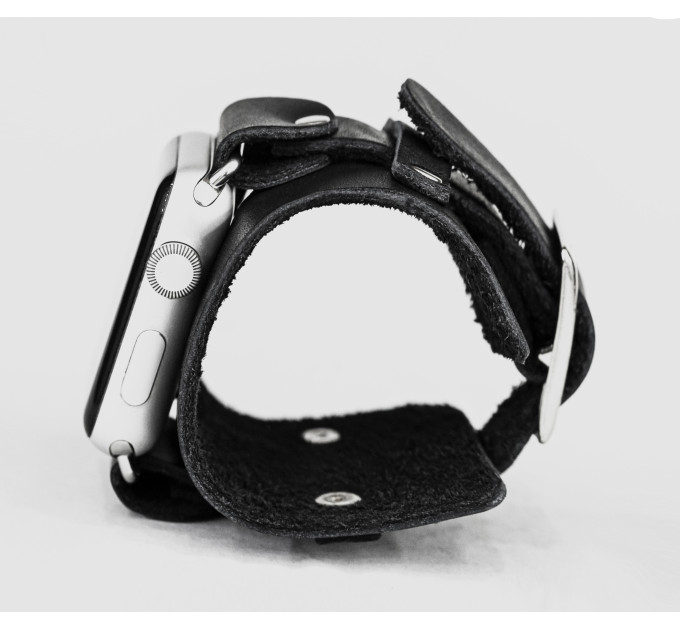 Шкіряний ремінець для Apple Watch серії 3 4 5 6 7 8 9 SE Ultra Ultra 2 та корпусу 38 40 41 42 44 45 49 мм, 1330