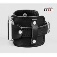 Шкіряний ремінець для Apple Watch серії 3 4 5 6 7 8 9 SE Ultra Ultra 2 та корпусу 38 40 41 42 44 45 49 мм, 1330ст