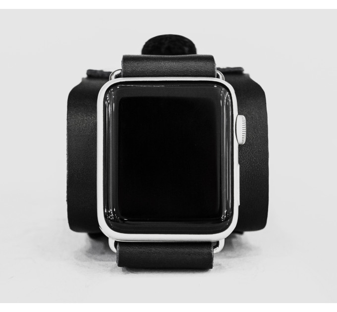 Шкіряний ремінець для Apple Watch серії 3 4 5 6 7 8 9 Ultra Ultra 2 та корпусу 38 40 41 42 44 45 49 мм, 1335