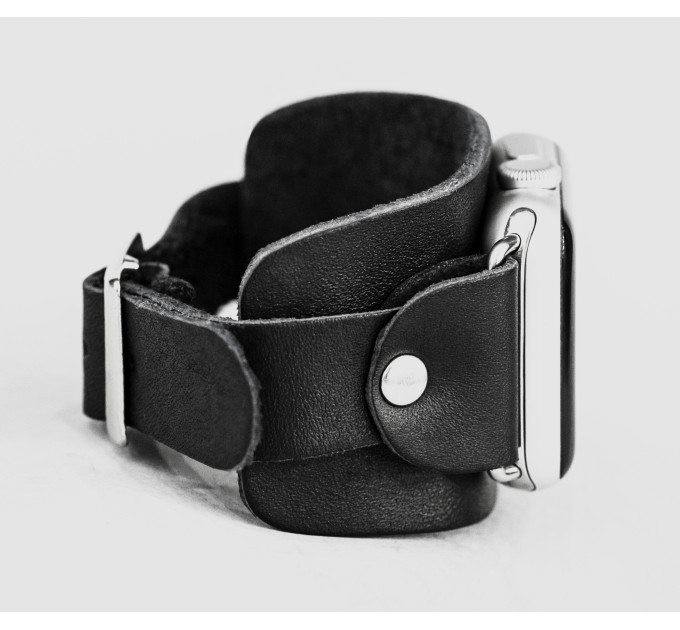 Шкіряний ремінець для Apple Watch серії 3 4 5 6 7 8 9 SE Ultra Ultra 2 та корпусу 38 40 41 42 44 45 49 мм, 1357