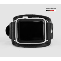 Шкіряний ремінець для Apple Watch серії 3 4 5 6 7 8 9 SE Ultra Ultra 2 та корпусу 38 40 41 42 44 45 49 мм, 1357ст