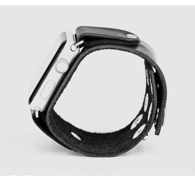 Шкіряний ремінець для Apple Watch серії 3 4 5 6 7 8 9 SE Ultra Ultra 2 та корпусу 38 40 41 42 44 45 49 мм, 1362