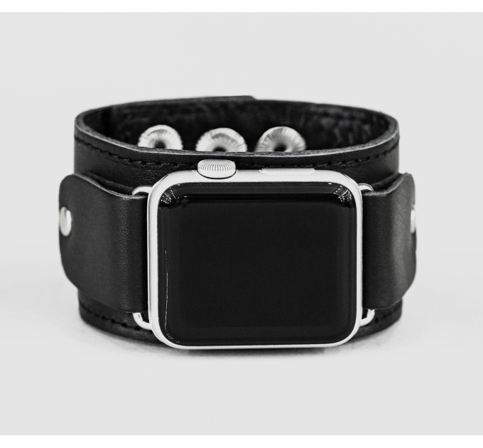 Шкіряний ремінець для Apple Watch серії 3 4 5 6 7 8 9 SE Ultra Ultra 2 та корпусу 38 40 41 42 44 45 49 мм, 1362ст