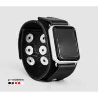 Шкіряний ремінець для Apple Watch серії 3 4 5 6 7 8 9 SE Ultra Ultra 2 та корпусу 38 40 41 42 44 45 49 мм, 1362ст