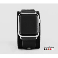 Шкіряний ремінець для Apple Watch серії 3 4 5 6 7 8 9 SE Ultra Ultra 2 та корпусу 38 40 41 42 44 45 49 мм, 1362ст