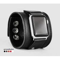 Шкіряний ремінець для Apple Watch серії 3 4 5 6 7 8 9 SE  Ultra Ultra 2 та корпусу 38 40 41 42 44 45 49 мм, 1363ст