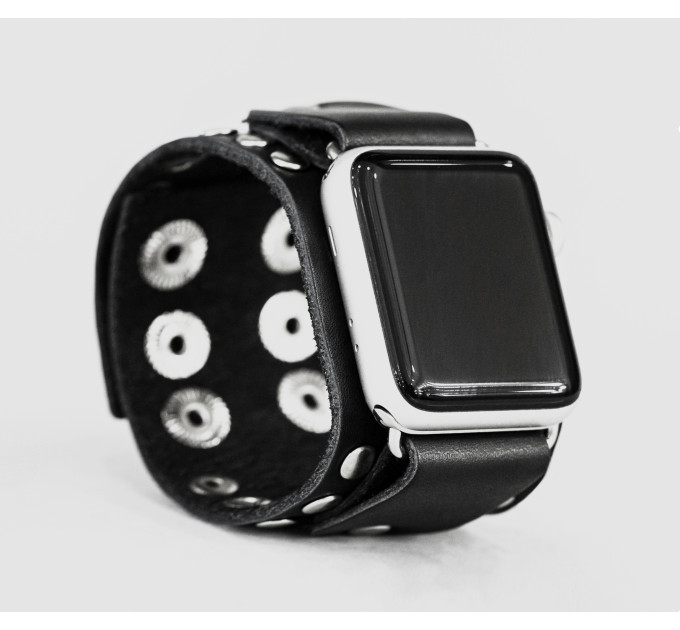 Шкіряний ремінець для Apple Watch серії 3 4 5 6 7 8 9 SE Ultra Ultra 2 та корпусу 38 40 41 42 44 45 49 мм, 1364