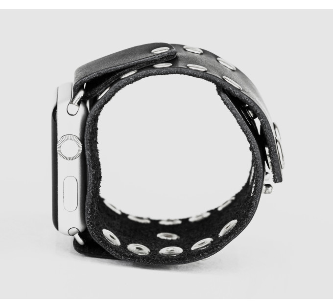 Шкіряний ремінець для Apple Watch серії 3 4 5 6 7 8 9 SE Ultra Ultra 2 та корпусу 38 40 41 42 44 45 49 мм, 1364