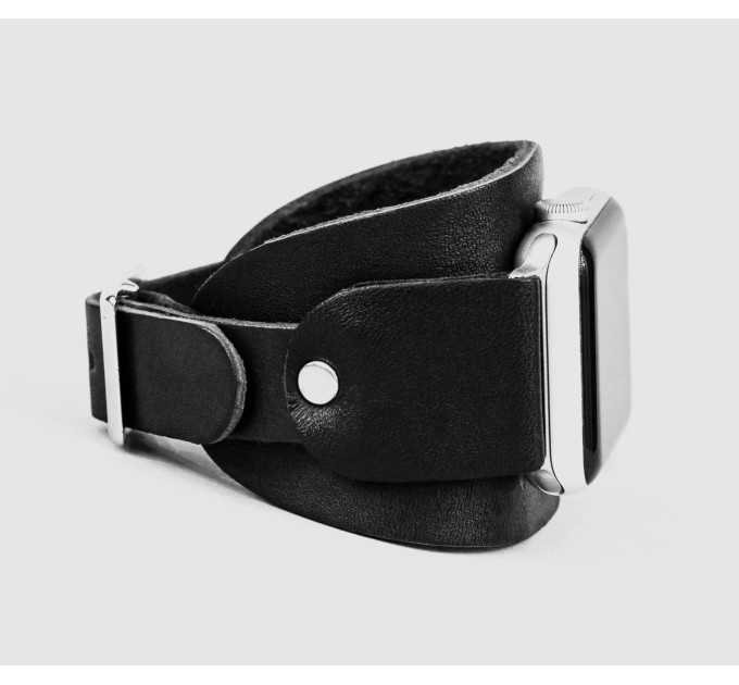 Шкіряний ремінець для Apple Watch серії 3 4 5 6 7 8 9 SE Ultra Ultra 2 та корпусу 38 40 41 42 44 45 49 мм, 1530