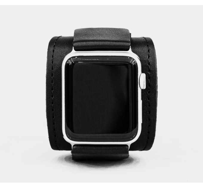 Шкіряний ремінець для Apple Watch серії 3 4 5 6 7 8 9 SE Ultra Ultra 2 та корпусу 38 40 41 42 44 45 49 мм, 1530ст