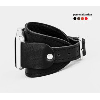 Шкіряний ремінець для Apple Watch серії 3 4 5 6 7 8 9 SE Ultra Ultra 2 та корпусу 38 40 41 42 44 45 49 мм, 1530ст