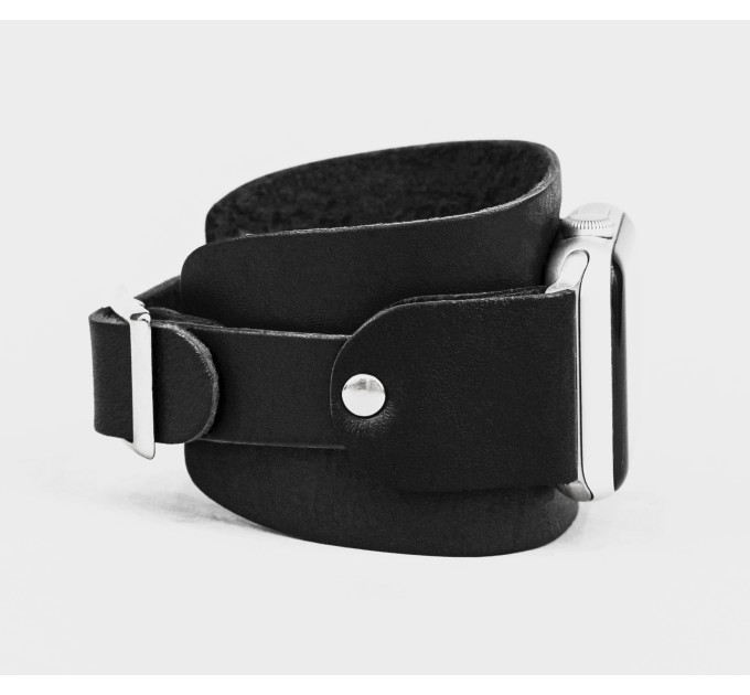 Шкіряний ремінець для Apple Watch серії 3 4 5 6 7 8 9 SE Ultra Ultra 2 та корпусу 38 40 41 42 44 45 49 мм, 1540