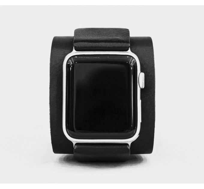 Шкіряний ремінець для Apple Watch серії 3 4 5 6 7 8 9 SE Ultra Ultra 2 та корпусу 38 40 41 42 44 45 49 мм, 1540